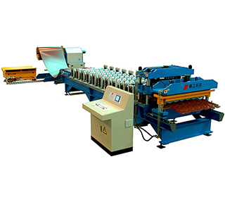High Speed Steel Tile Forming Machine
