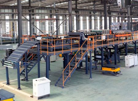 PU/PIR/Rockwool Continuous Sandwich Panel Production Line