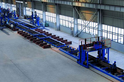 Box Column Welding Line